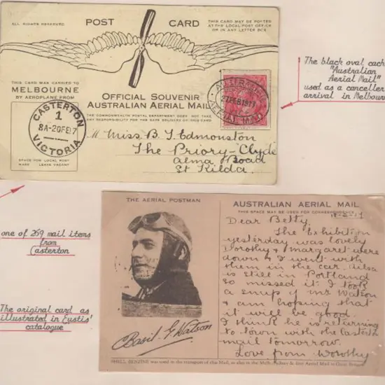 1917 (15th-27th Feb) ditto Casterton to Melbourne ...