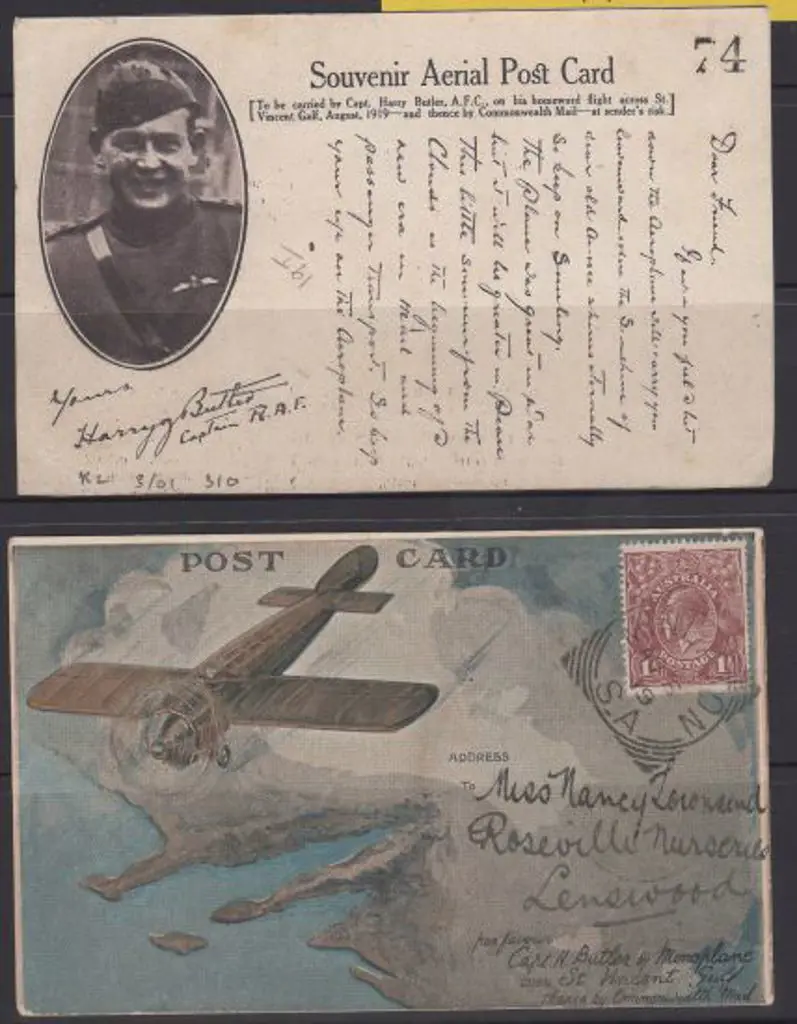 1919 (6th Aug) Adelaide to Minlaton Harry Butler ... Image 1++