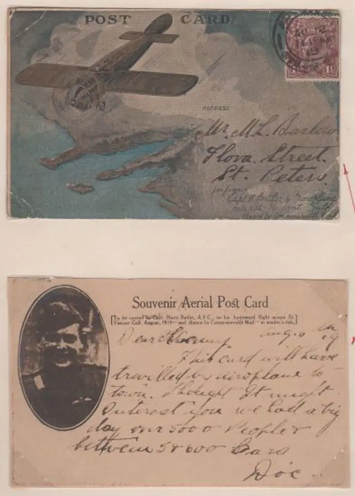 1919 (6th Aug) ditto. Addressed to Barlow at St. ... Image 1++