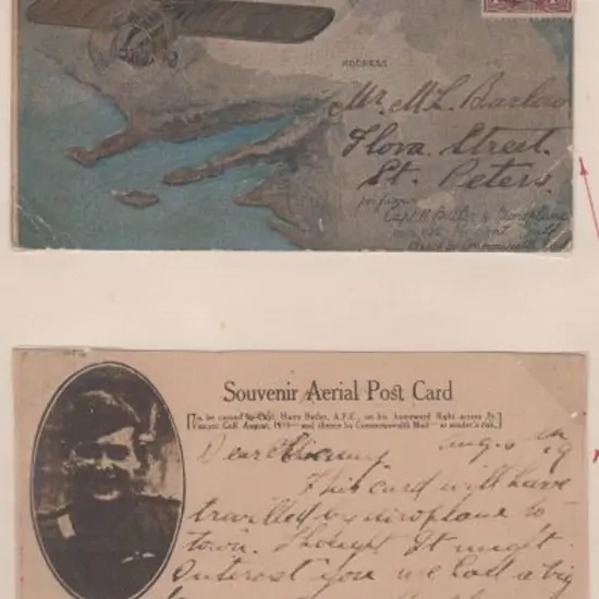 1919 (6th Aug) ditto. Addressed to Barlow at St. ...
