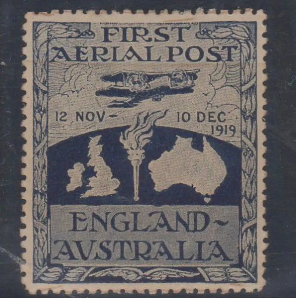 1919 (12th Nov) Ross Smith Vignette. MVLH with ... Image 1++