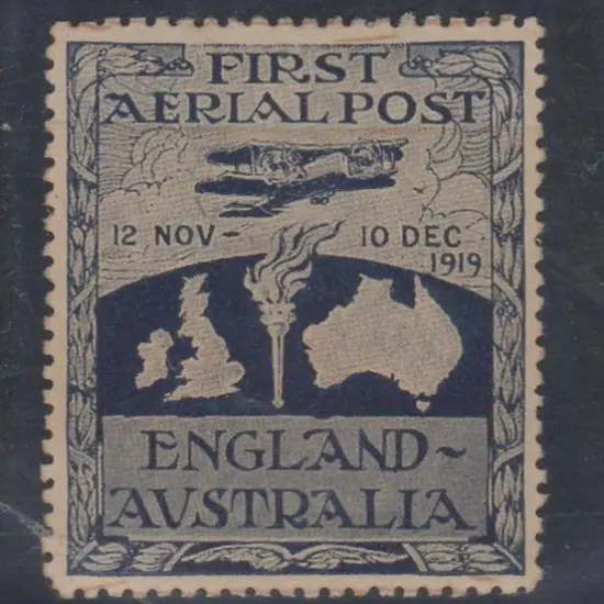 1919 (12th Nov) Ross Smith Vignette. MVLH with ...