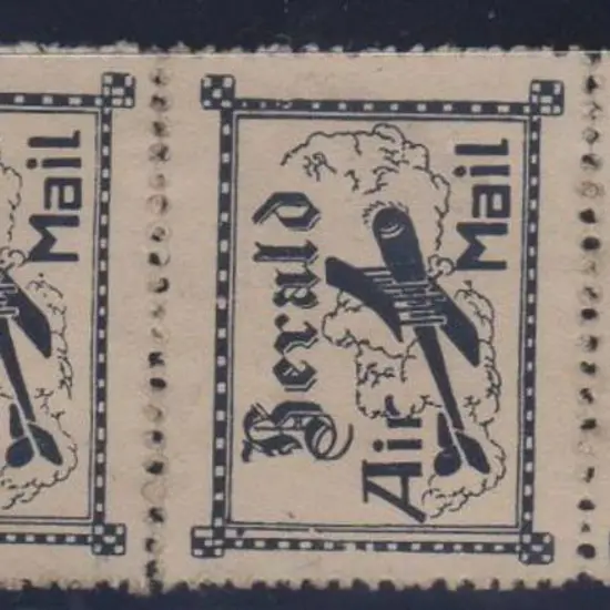1922 (17th April) Herald & Weekly Times blue ...