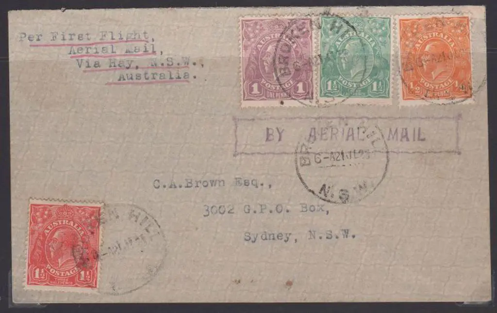 1925 (21st July) Broken Hill to Sydney Australian ... Image 1++