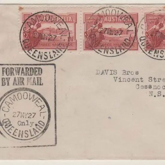 1927 (23rd Sept) ditto but 2 tone spots on 2 of ...