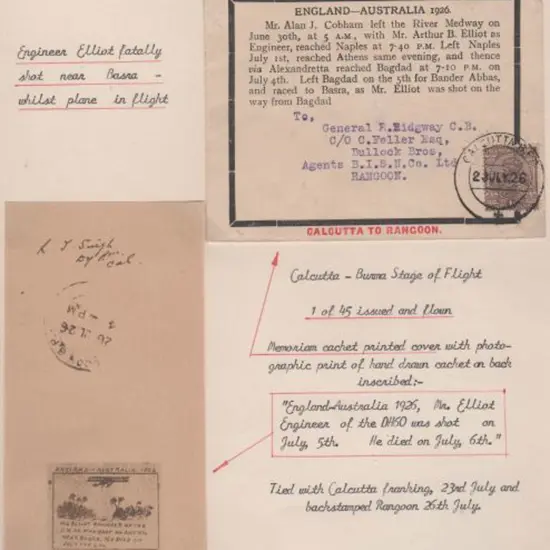 1926 (30th June) ditto but addressed to General R. ...