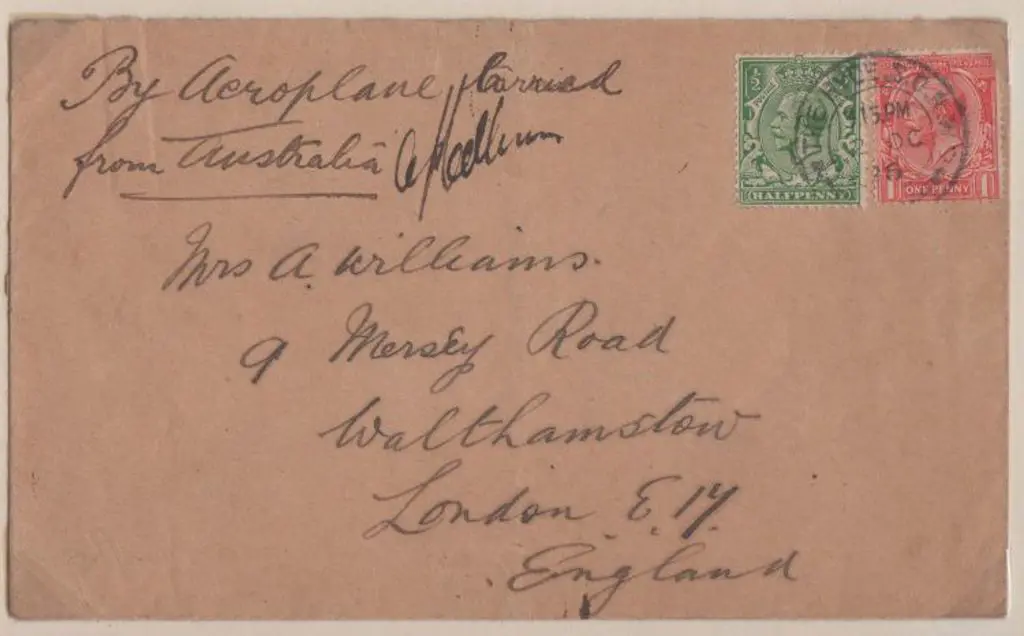 1926 (30th June) Melbourne to London Cobham return ... Image 1++