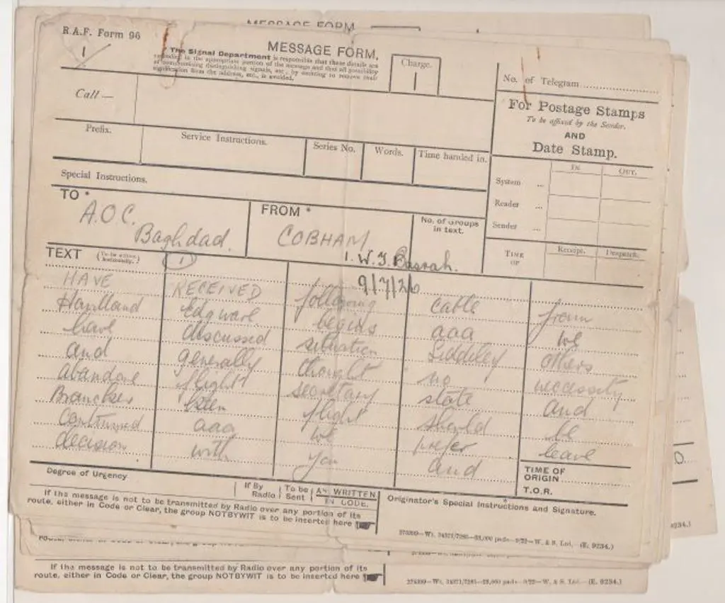 1926 (30th June) London to Melbourne Cobham ... Image 1++