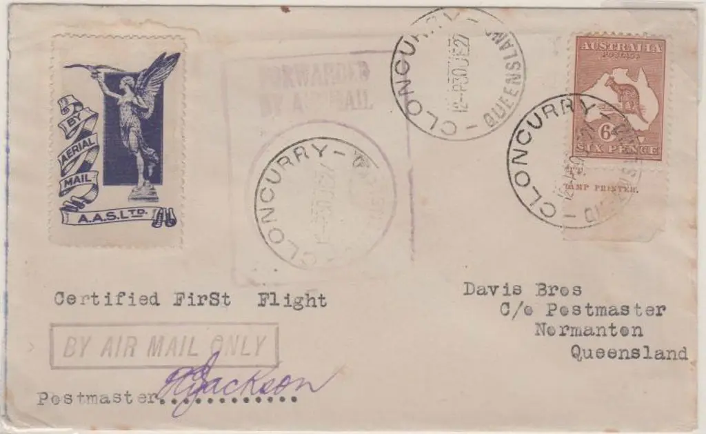 1927 (1st July) Cloncurry to Normanton, Queensland ... Image 1++