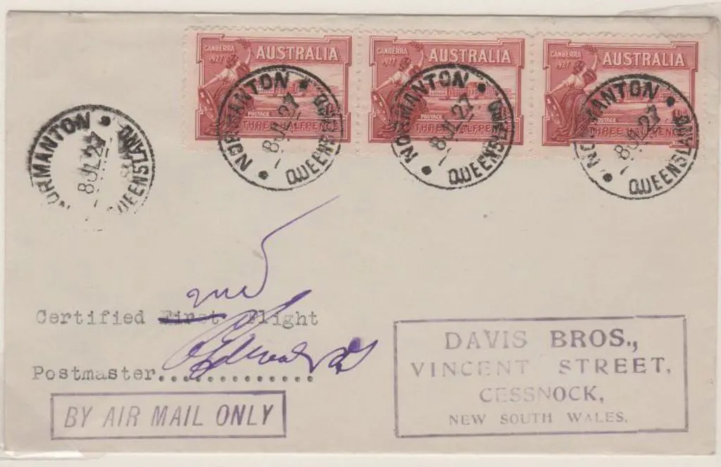 1927 (1st July) Normanton to Cessnock carried on ... Image 1++