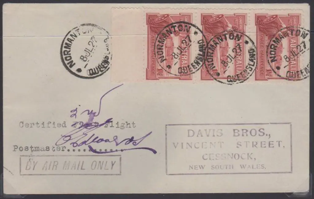 1927 (1st July) ditto. Exc cond. Ex. Leski. AAMC ... Image 1++