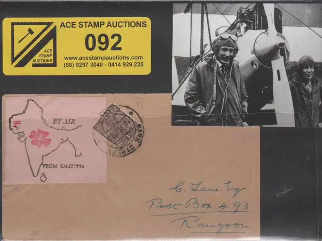 1927 (18th Dec) Calcutta to Rangoon "Red Rose" ... Image 1++