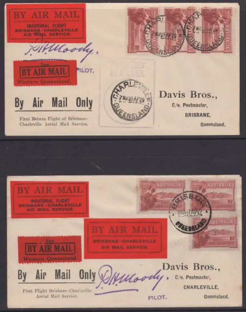 1929 (17th April) Brisbane to Charleville by ... Image 1++