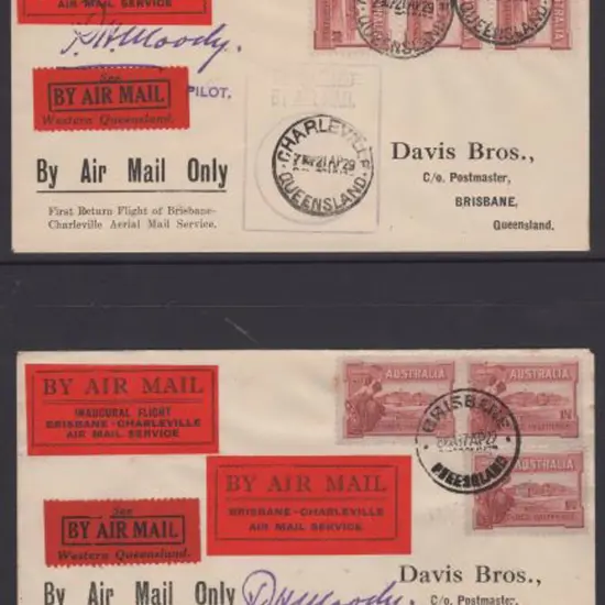 1929 (17th April) Brisbane to Charleville by ...