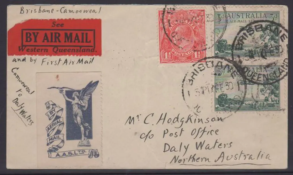 1930 (19th Feb) Camooweal to Daly Waters by ... Image 1++
