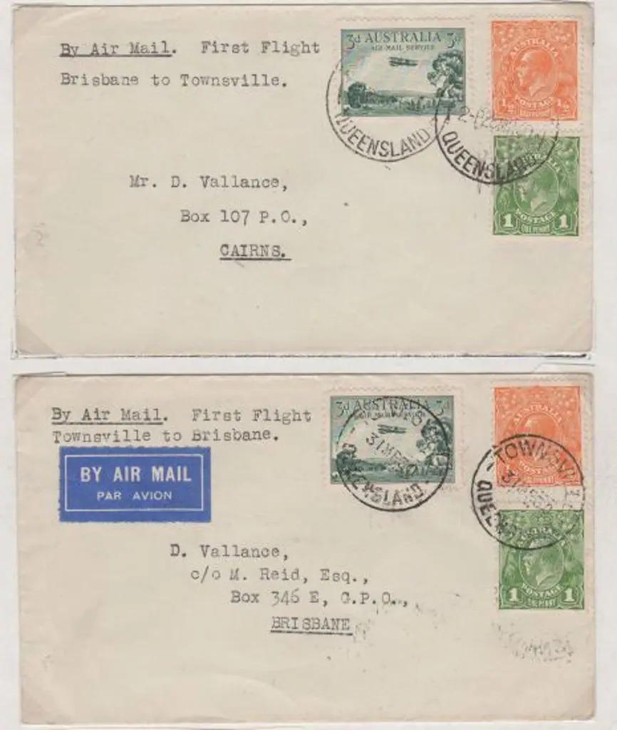 1930 (31st Mar) ditto with Brisbane to Townsville ... Image 1++