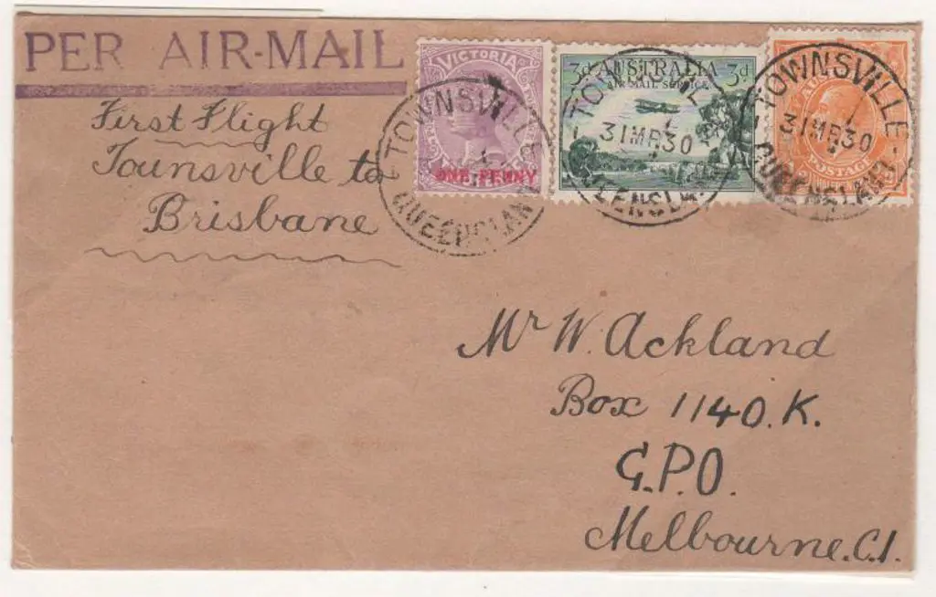 1930 (31st March) Townsville to Brisbane as above ... Image 1++