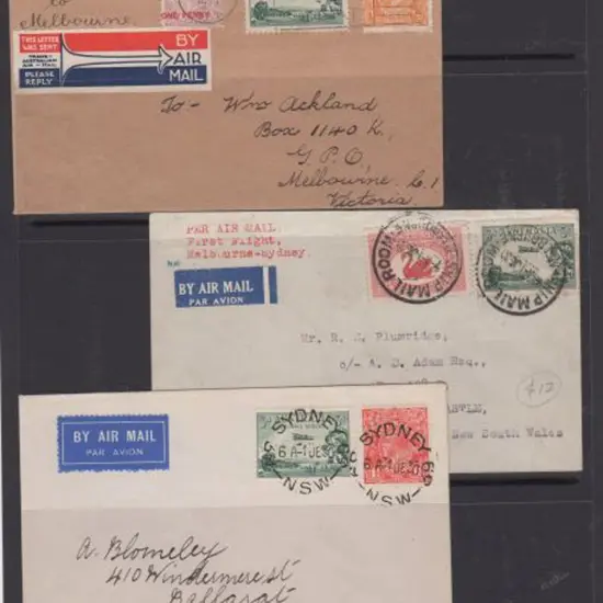 1930 (21st Mar) ditto plus return flight with 1½d ...