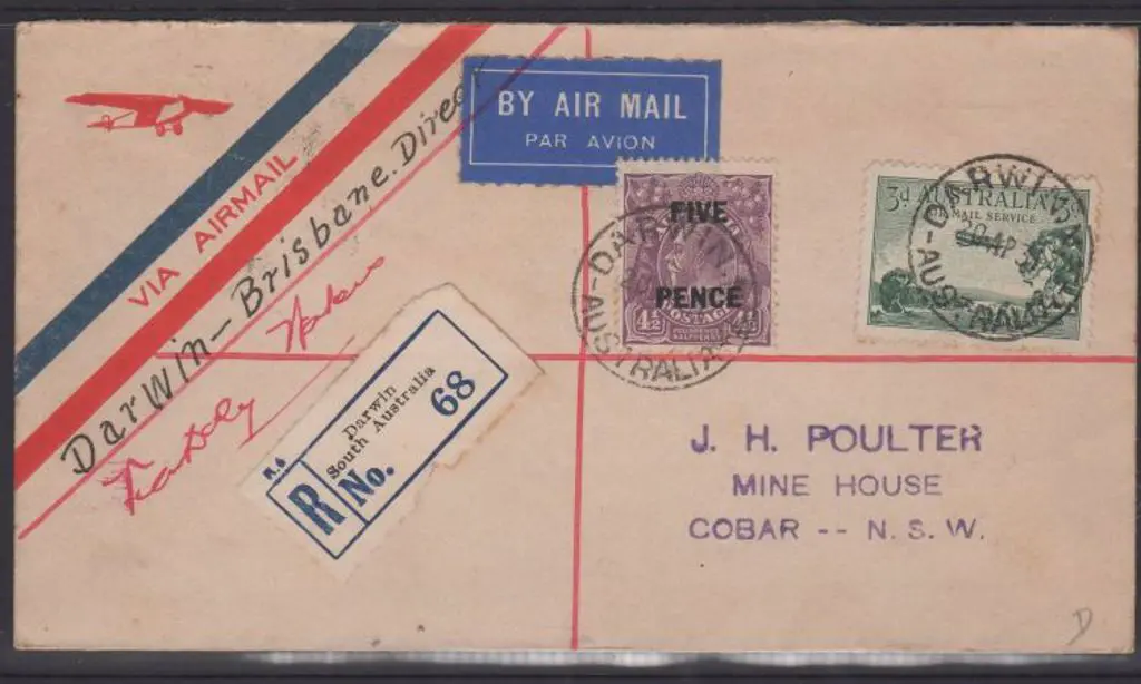 1931 (4th Apr) Darwin to Brisbane leg of the ... Image 1++