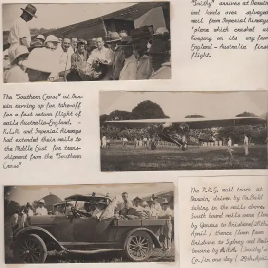 1931 (April) First England to Australia ...