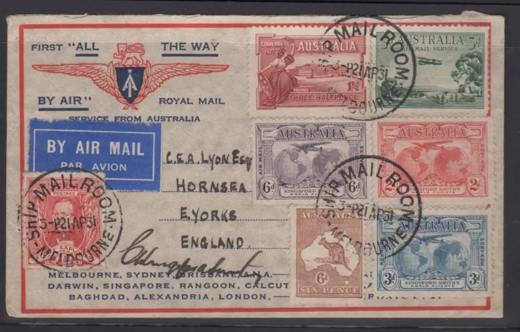 1931 (23rd April) ditto but with full set of KS, ... Image 1++