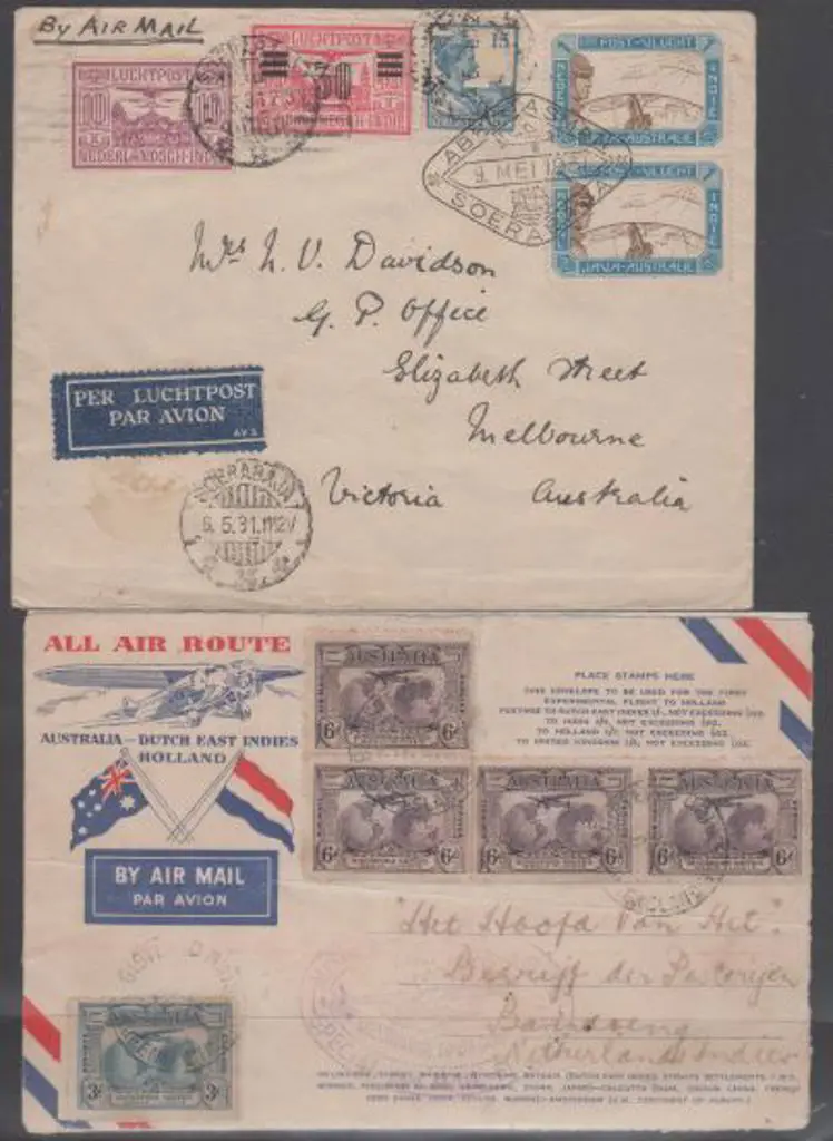 1931 (30th April) ditto but bearing 1931 1g Neth ... Image 1++
