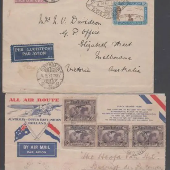 1931 (30th April) ditto but bearing 1931 1g Neth ...