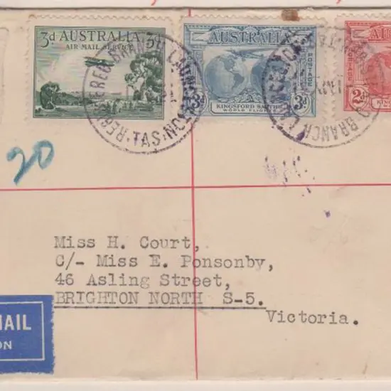 1931 (1st May) ditto. Also registered with 3d ...