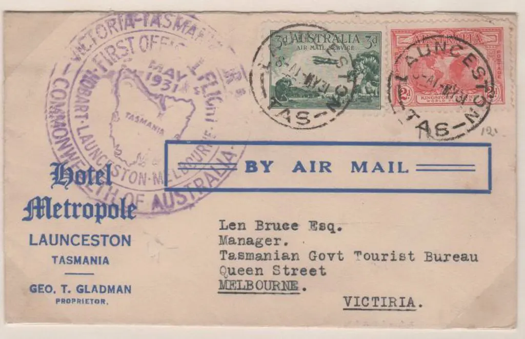 1931 (1st May) ditto but not registered. "Hotel ... Image 1++