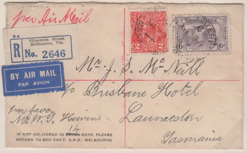 1931 (1st May) ditto but a registered cover with ... Image 1++