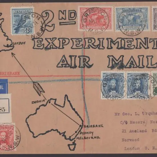 1931 (15th May) Australia to England Second ...