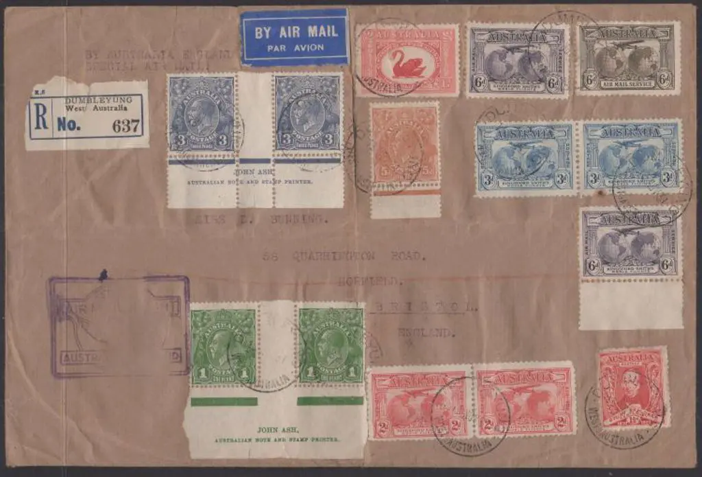 1931 (19th Nov) Australia to England Special ... Image 1++