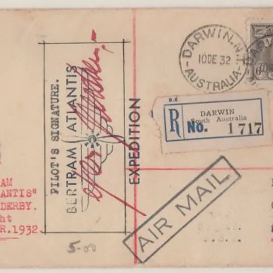 1932 (2nd Jan) ditto but returned from Darwin to ...