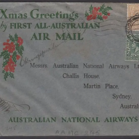 1932 (7th Jan) ditto but signed by both Kingsford ...