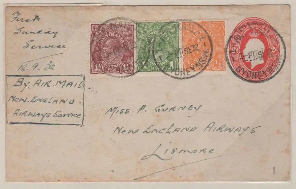 1932 (18th Sept) Sydney to Lismore New England ... Image 1++