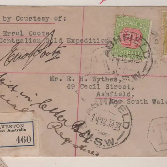1932 (Oct-Nov) Lasseter's Reef Expedition ...
