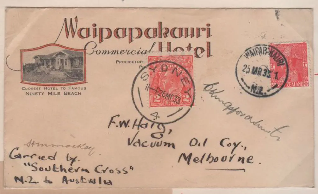 1933 (26th March) ditto but Waipapakauri ... Image 1++