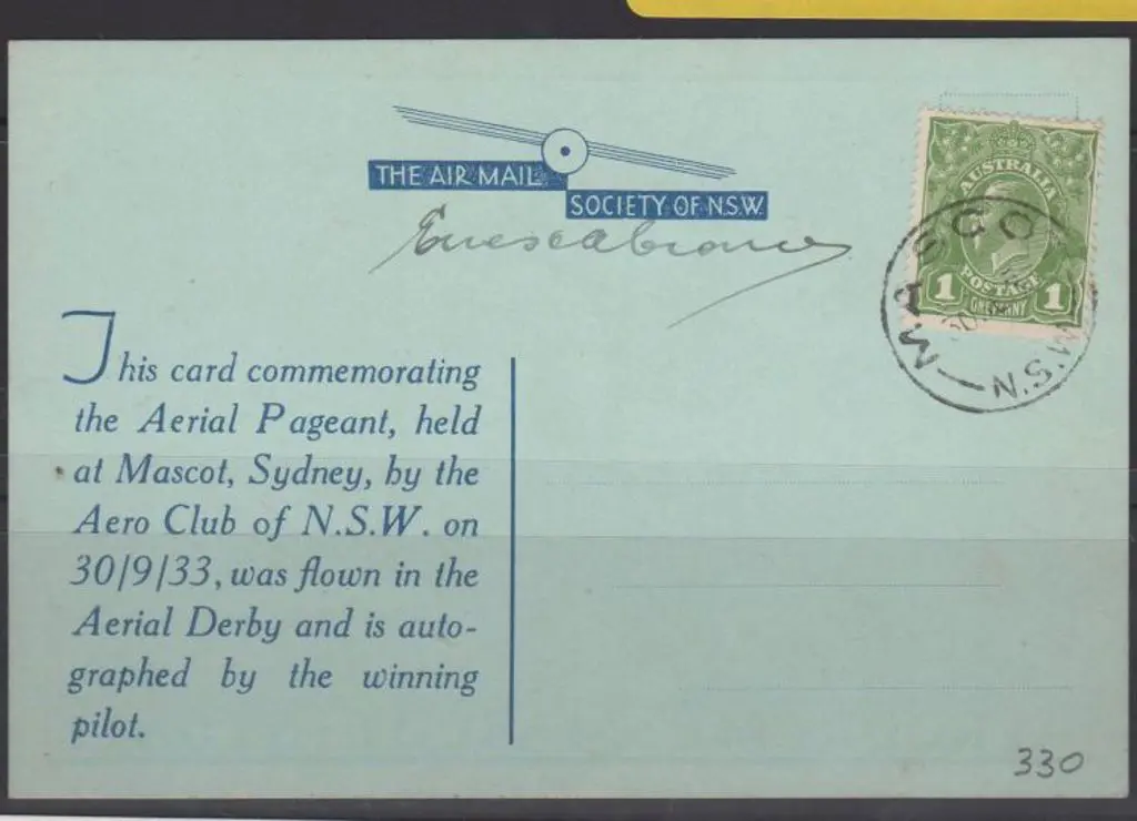 1933 (30th Sept) ditto but only signed by Crome. ... Image 1++