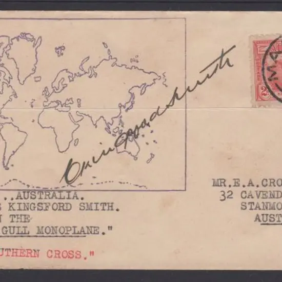 1933 (4th Oct) ditto but 2d KS tied by Mascot cds ...