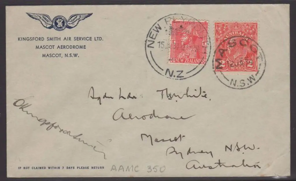 1934 (13th Jan) ditto. Good cond. AAMC 350 Cat. ... Image 1++