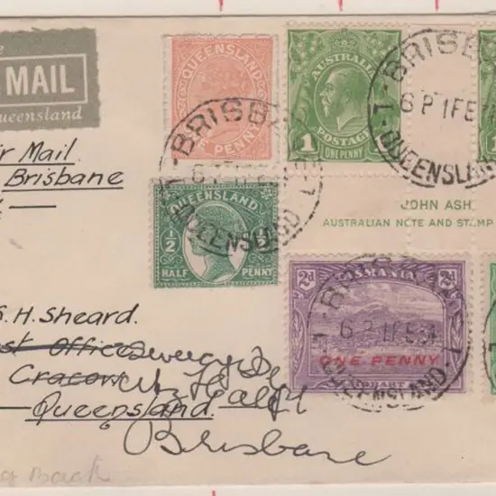1934 (3rd Feb) Brisbane to Cracow by Aircrafts Pty ...