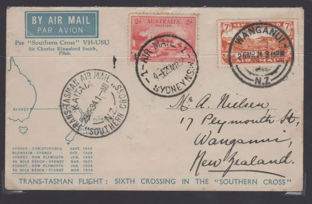 1934 (29th March) ditto but env without the errors ... Image 1++