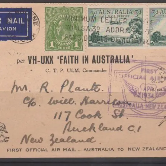 1934 (10-14th April) ditto but Registered commem ...