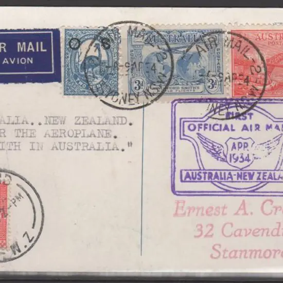 1934 (10-14th April) ditto but Ulm card originally ...