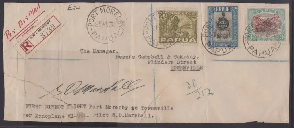 1934 (12th April) ditto but front only with 3d ... Image 1++