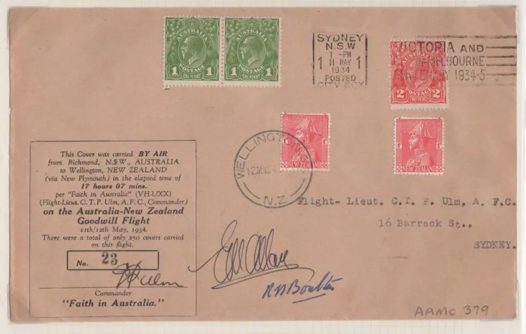 1934 (11th May) ditto but No.23 & also signed by ... Image 1++