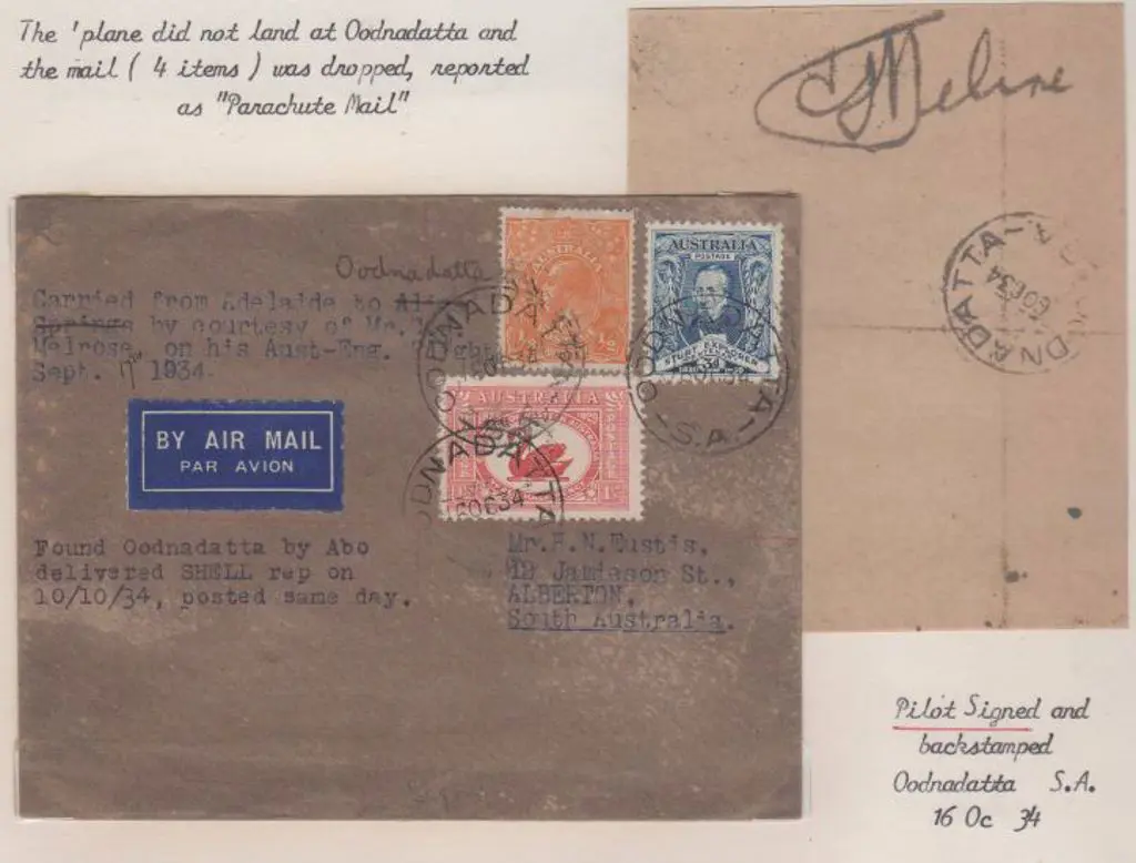1934 (17th Sept) Adelaide to Oodnadatta ... Image 1++
