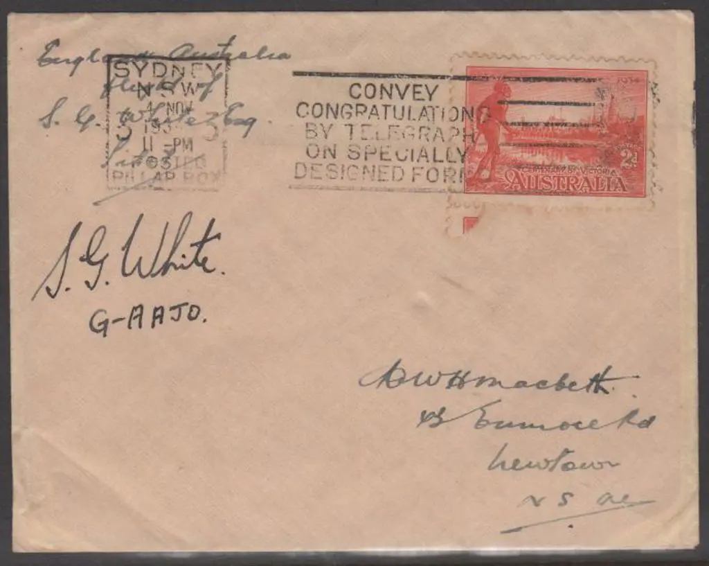 1934 (18 Sep) ditto. AAMC 408 Cat. $400 Image 1++