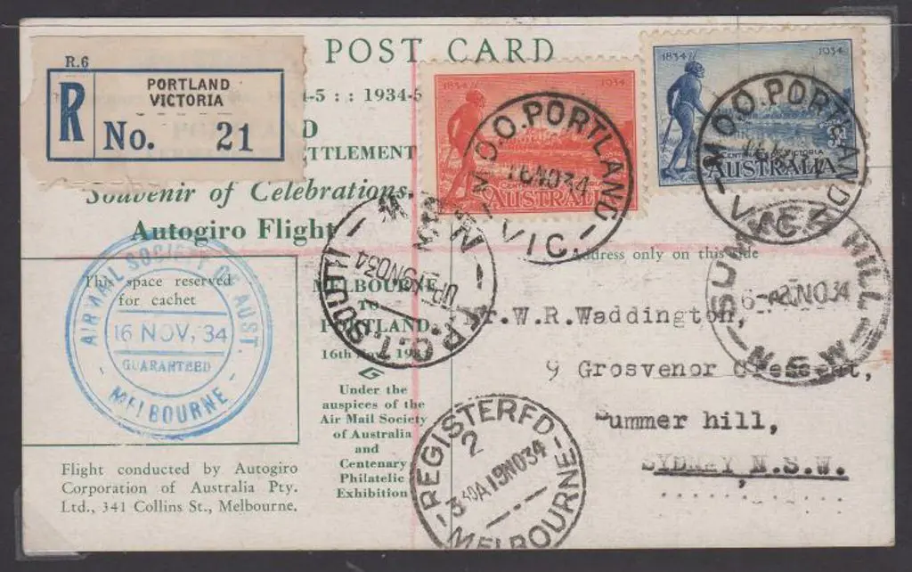 1934 (16th Nov) Portland, Victoria to Melbourne ... Image 1++