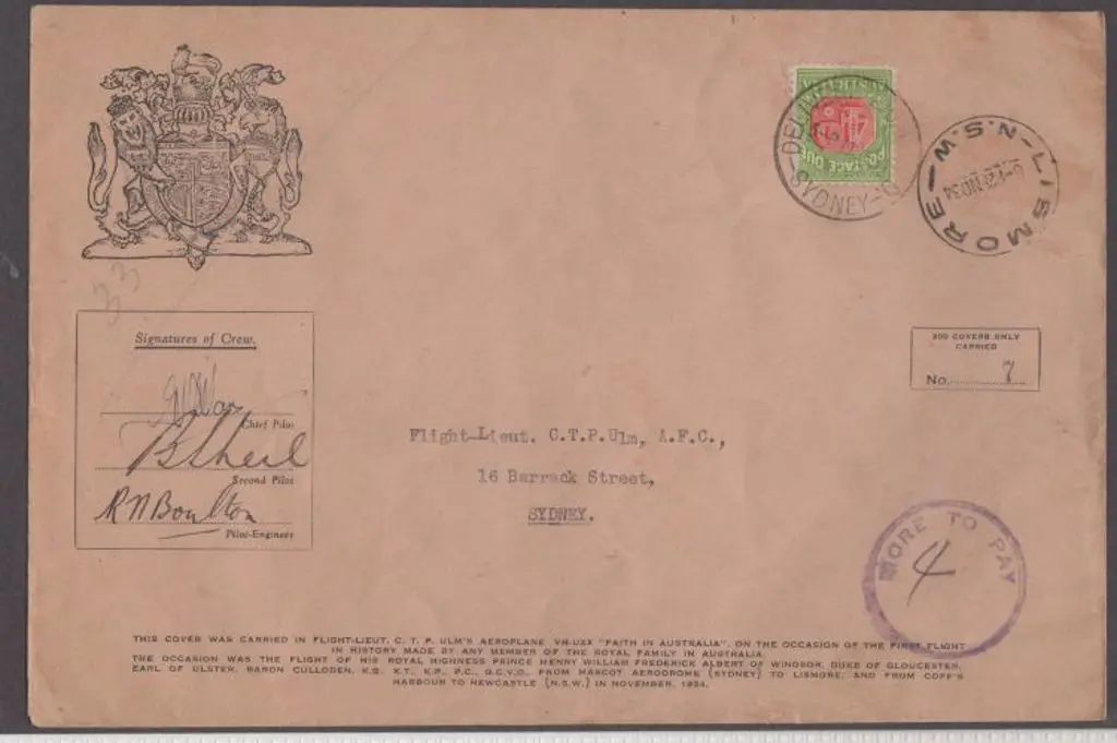 1934 (28th Nov) "Faith in Australia" special ... Image 1++